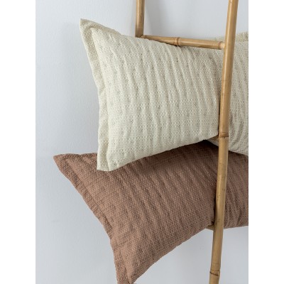 Ζεύγος μαξιλαροθήκες 50x70 Oxford TOT IVORY