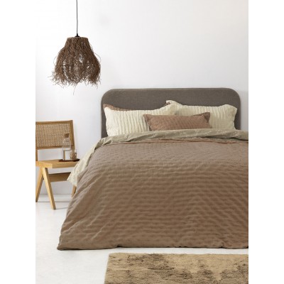 Ζεύγος μαξιλαροθήκες 50x70 Oxford TOT MOKA