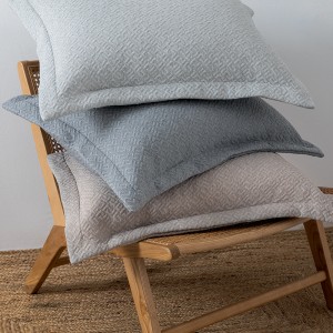 Ζεύγος Μαξιλαροθήκες Matelasse Oxford  50X70 ZOE GREY