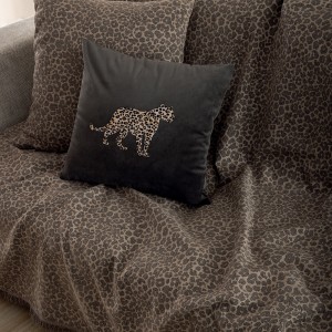 Διακοσμητική μαξιλαροθήκη Throws Collection Rama Moka 55X55 Palamaiki