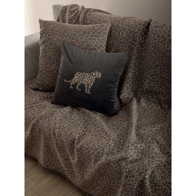 Διακοσμητική μαξιλαροθήκη Throws Collection Rama Moka 55X55 Palamaiki