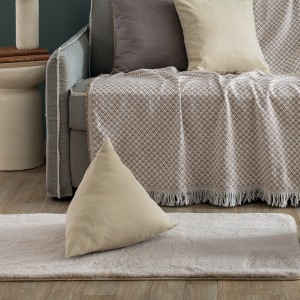 Διακοσμητική μαξιλαροθήκη Pillows Collection AS104 Ivory 43X43X43 Palamaiki