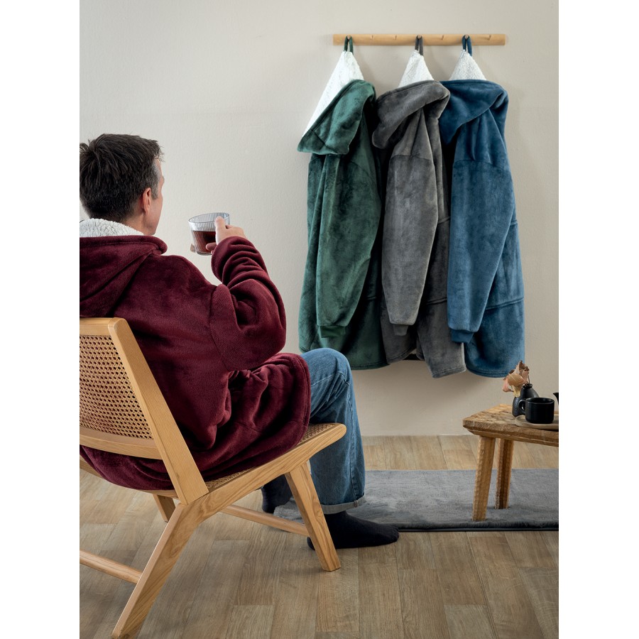 Κουβέρτα Throws Collection Huhu/2 Denim 90X100 Palamaiki