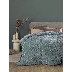 Κουβερτοπάπλωμα King size Comforter Collection Nadine/5 Jade 240X260 Palamaiki
