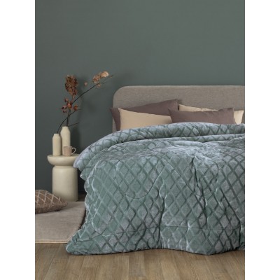 Κουβερτοπάπλωμα King size Comforter Collection Nadine/5 Jade 240X260 Palamaiki
