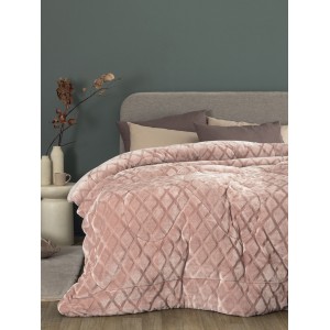 Κουβερτοπάπλωμα King size Comforter Collection Nadine/5 Pink 240X260 Palamaiki