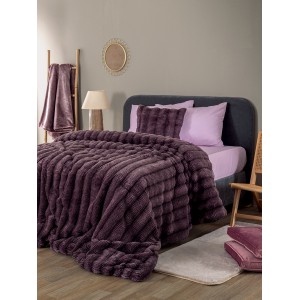 Κουβερτοπάπλωμα Υπέρδιπλο Comforter Collection Juno Purple 220X240 Palamaiki