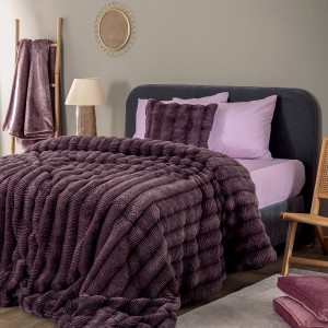 Κουβερτοπάπλωμα Υπέρδιπλο Comforter Collection Juno Purple 220X240 Palamaiki