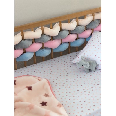 Πάντα κούνιας New Baby Paffy Pink 6X220 Palamaiki