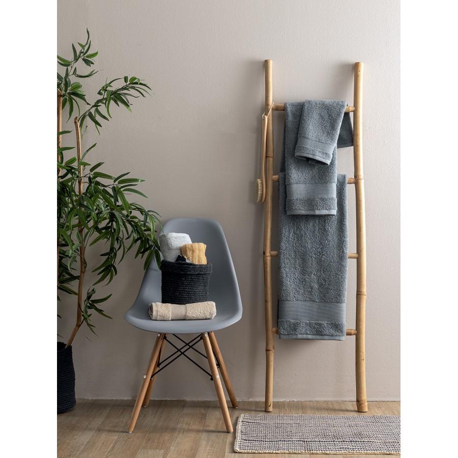 Πετσέτα Χεριών Bath Collection Naya Grey 30X50 Palamaiki