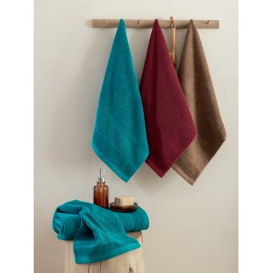 Πετσέτα Χεριών Bath Collection Roke Moka 30X50 Palamaiki
