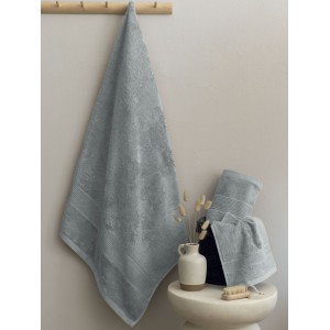 Πετσέτα Χεριών Bath Collection Vins Grey 30X50 Palamaiki