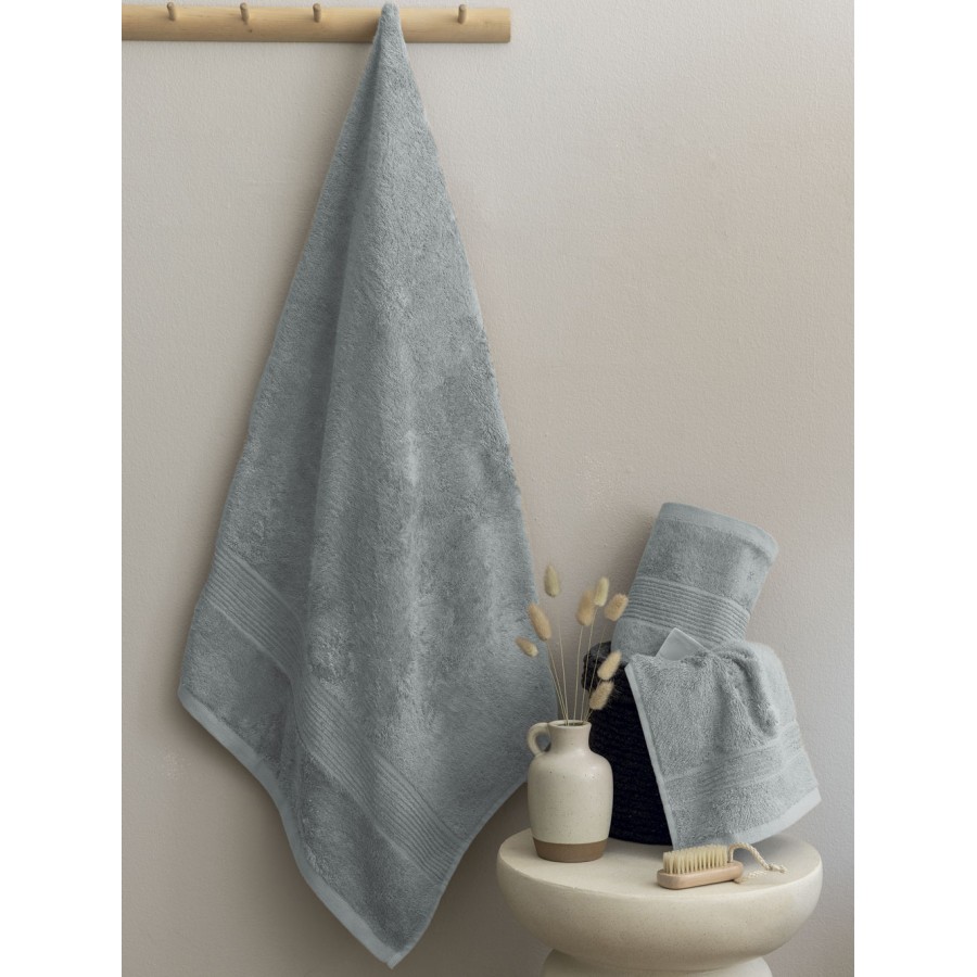 Πετσέτα Σώματος Bath Collection Vins Grey 70X140 Palamaiki