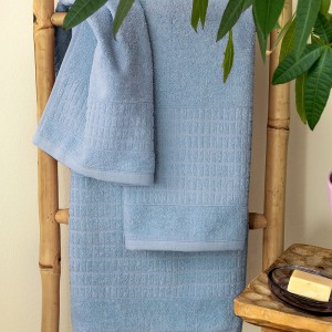 Πετσέτα Σώματος Bath Collection Roll Blue 80X160 Palamaiki