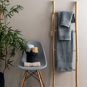 Πετσέτα Προσώπου Bath Collection Naya Grey 50X90 Palamaiki