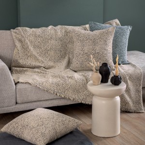 Ριχτάρι Διθέσιου Καναπέ Throws Collection Agni Ecru 170X250 Palamaiki