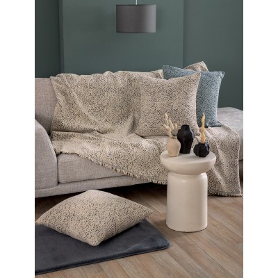 Ριχτάρι Διθέσιου Καναπέ Throws Collection Agni Ecru 170X250 Palamaiki