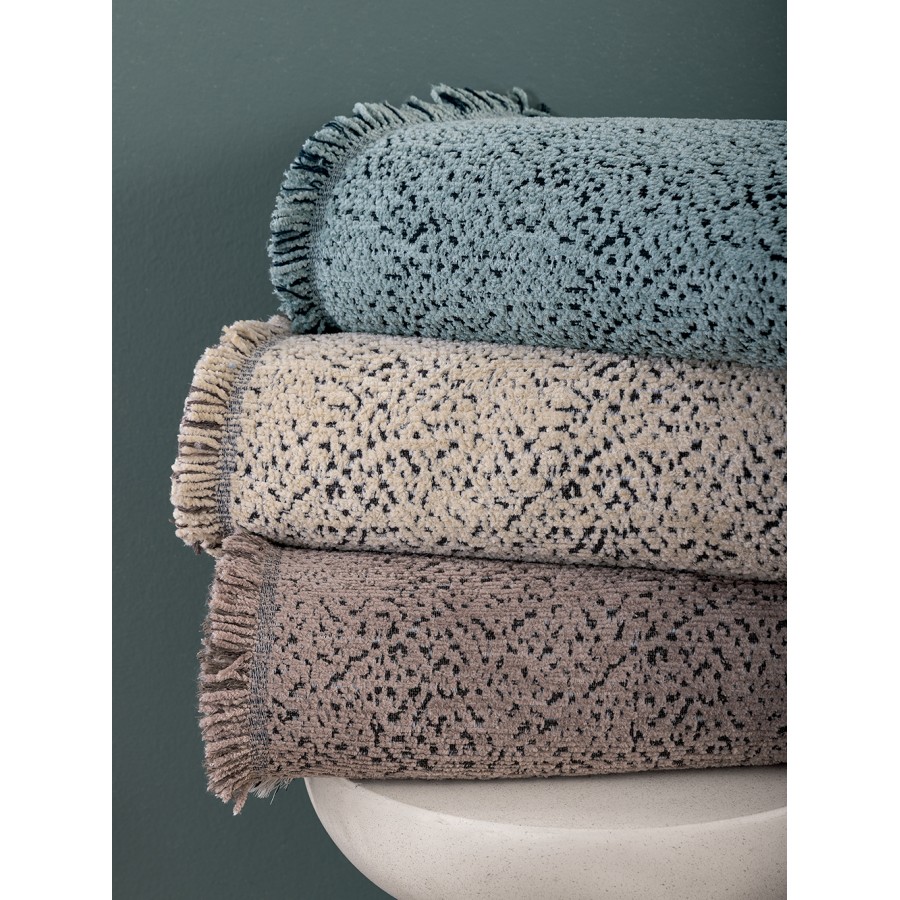 Ριχτάρι Διθέσιου Καναπέ Throws Collection Agni Moka 170X250 Palamaiki