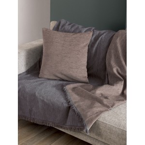 Ριχτάρι Πολυθρόνας Throws Collection Parva Coal 170X170 Palamaiki