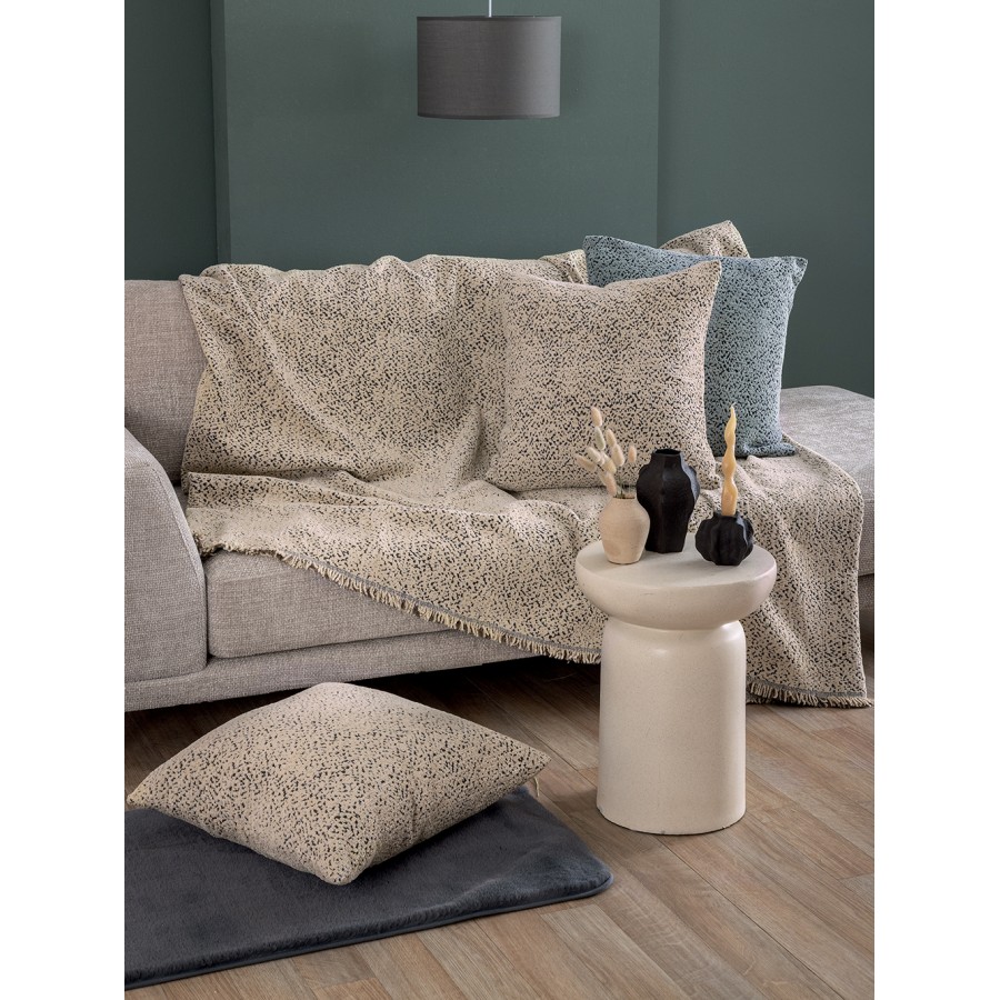 Ριχτάρι Τετραθέσιου Καναπέ Throws Collection Agni Ecru 170X320 Palamaiki Ριχτάρι Τετραθέσιου Καναπέ Throws Collection Agni Ecru 170X320 Palamaiki