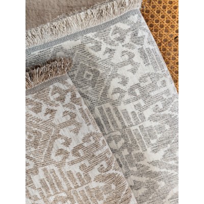 Ριχτάρι Τριθέσιου Καναπέ Throws Collection Rade Grey 170X300 Palamaiki