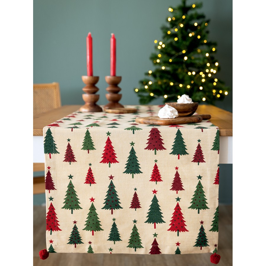 Runner Christmas Collection CC103 45X140 Palamaiki