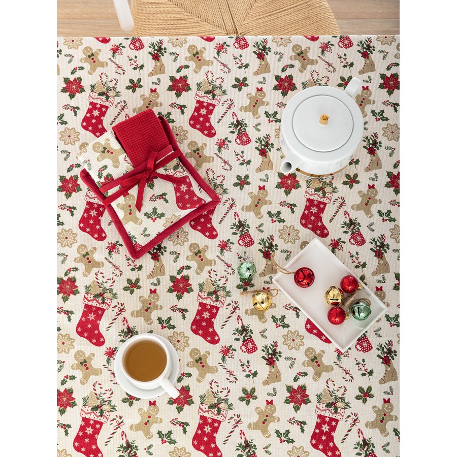 Σετ 2 Πετσέτες Κουζίνας Christmas Collection CC102 40X70 Palamaiki Σετ 2 Πετσέτες Κουζίνας Christmas Collection CC102 40X70 Palamaiki