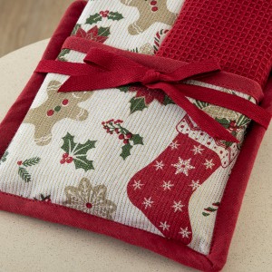 Σετ 2 Πετσέτες Κουζίνας Christmas Collection CC102 40X70 Palamaiki