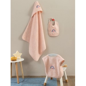 Σετ Λουτρού Βρεφικό Baby Joia BJ567 37X40 - 20X25 - 75X75 Palamaiki