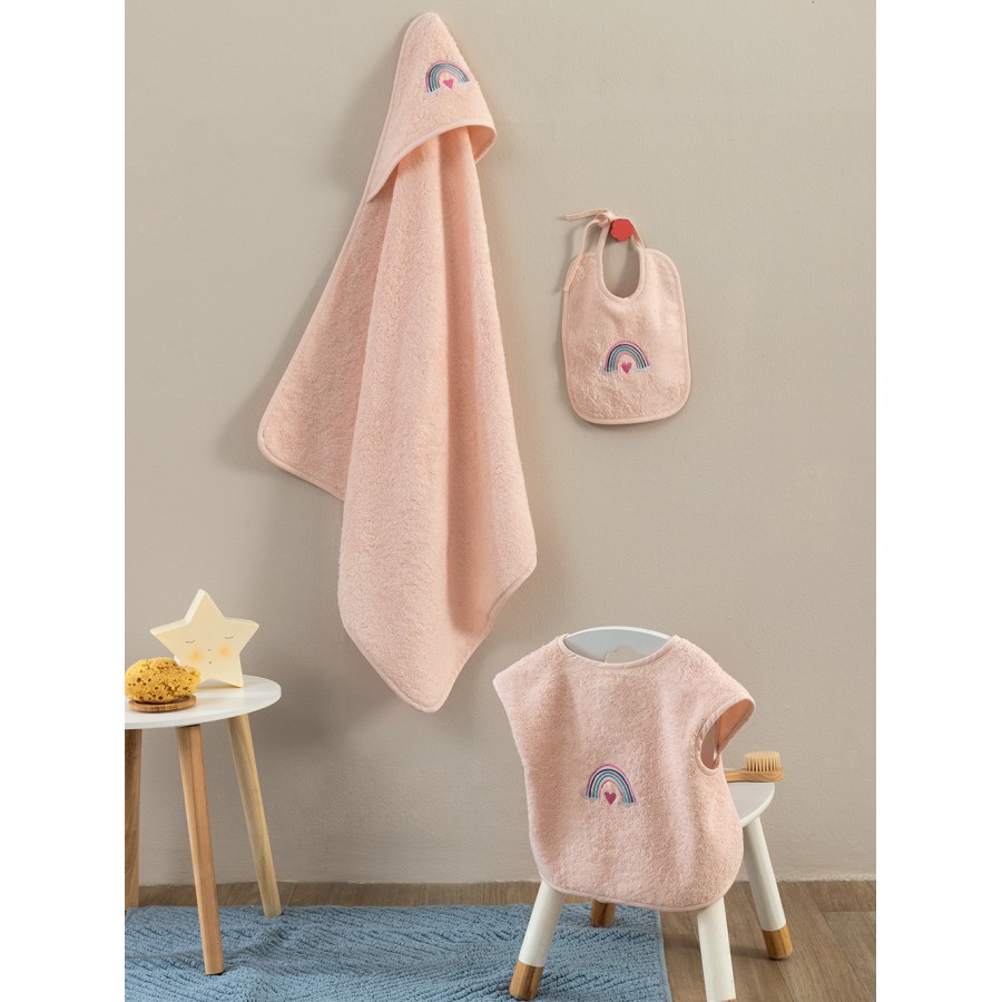 Σετ Λουτρού Βρεφικό Baby Joia BJ567 37X40 - 20X25 - 75X75 Palamaiki