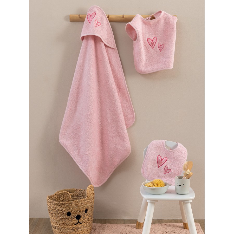 Σετ Λουτρού Βρεφικό Baby Joia BJ568 37X40 - 20X25 - 75X75 Palamaiki