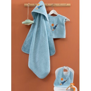 Σετ Λουτρού Βρεφικό Baby Joia BJ569 37X40 - 20X25 - 75X75 Palamaiki