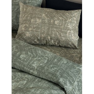 Σετ Σεντόνια Μονά Με λάστιχο Flannel Beauty FB0241 110X200+32 Palamaiki