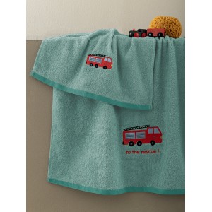 Σετ Παιδικές Πετσέτες Kids Bath Collection Rescue 40X70 - 70X140 Palamaiki