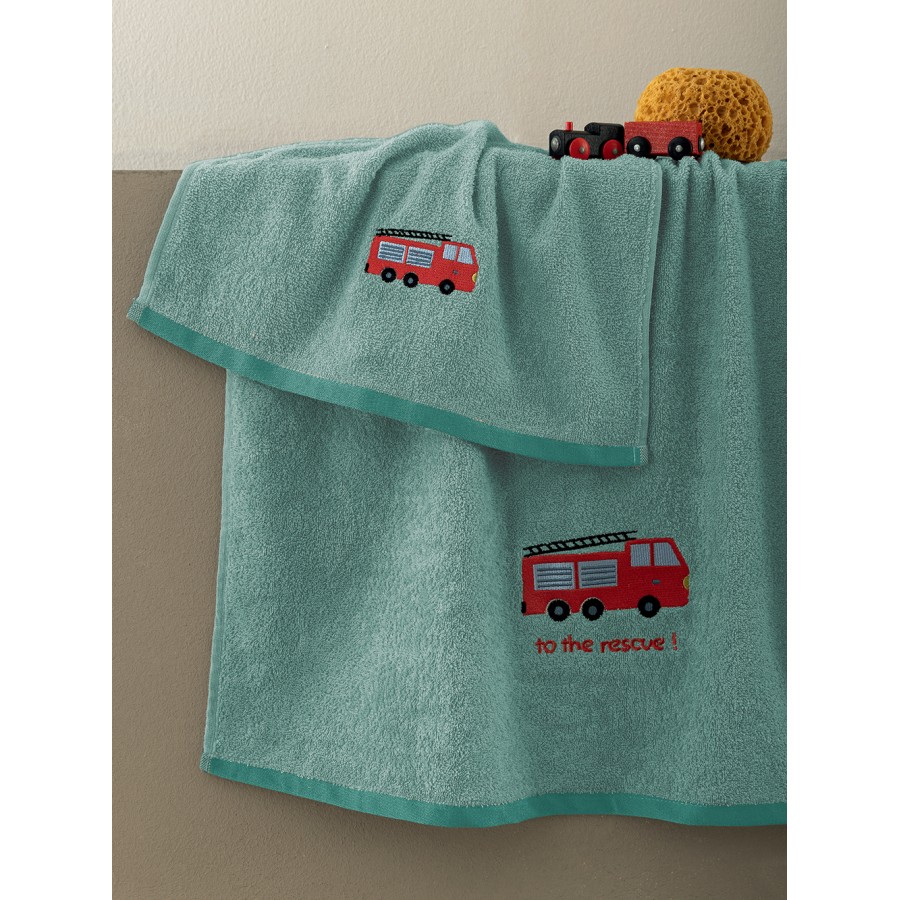 Σετ Παιδικές Πετσέτες Kids Bath Collection Rescue 40X70 - 70X140 Palamaiki