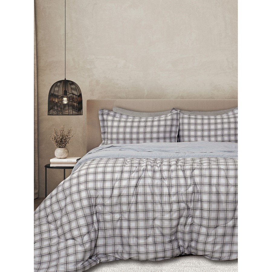 Σετ Πάπλωμα Και Σεντόνια Υπέρδιπλα Bed In A Bag B0696 230X260 Palamaiki