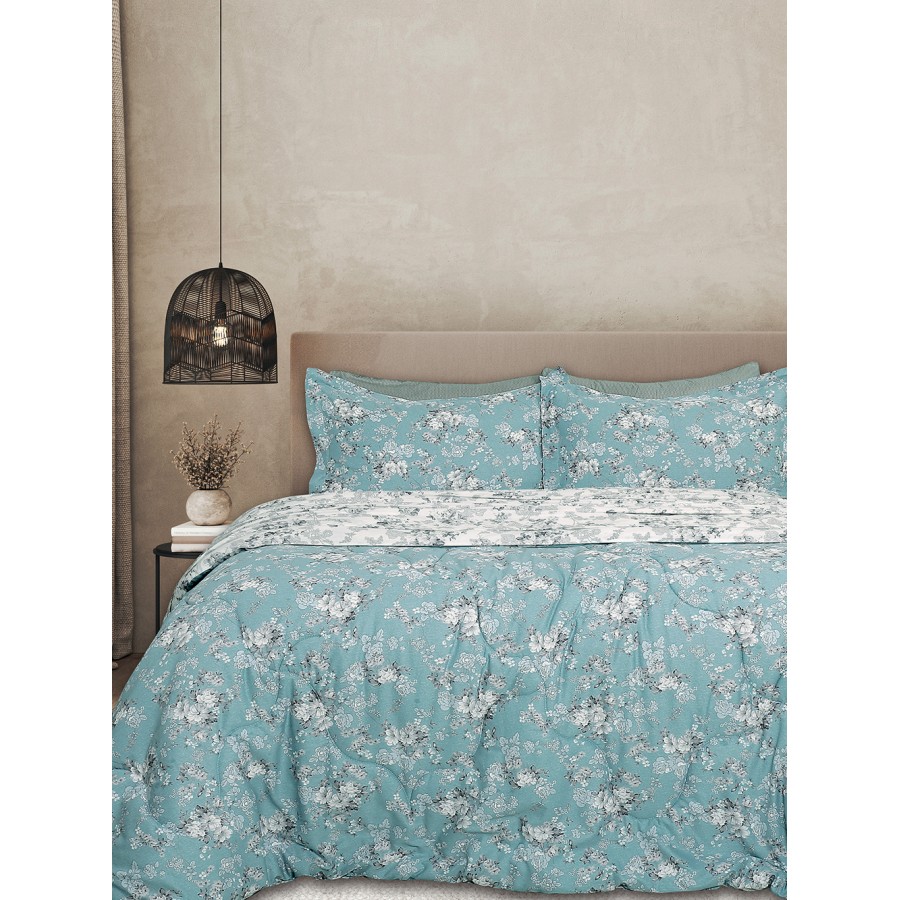 Σετ Πάπλωμα Και Σεντόνια Υπέρδιπλα Bed In A Bag B0698 230X260 Palamaiki