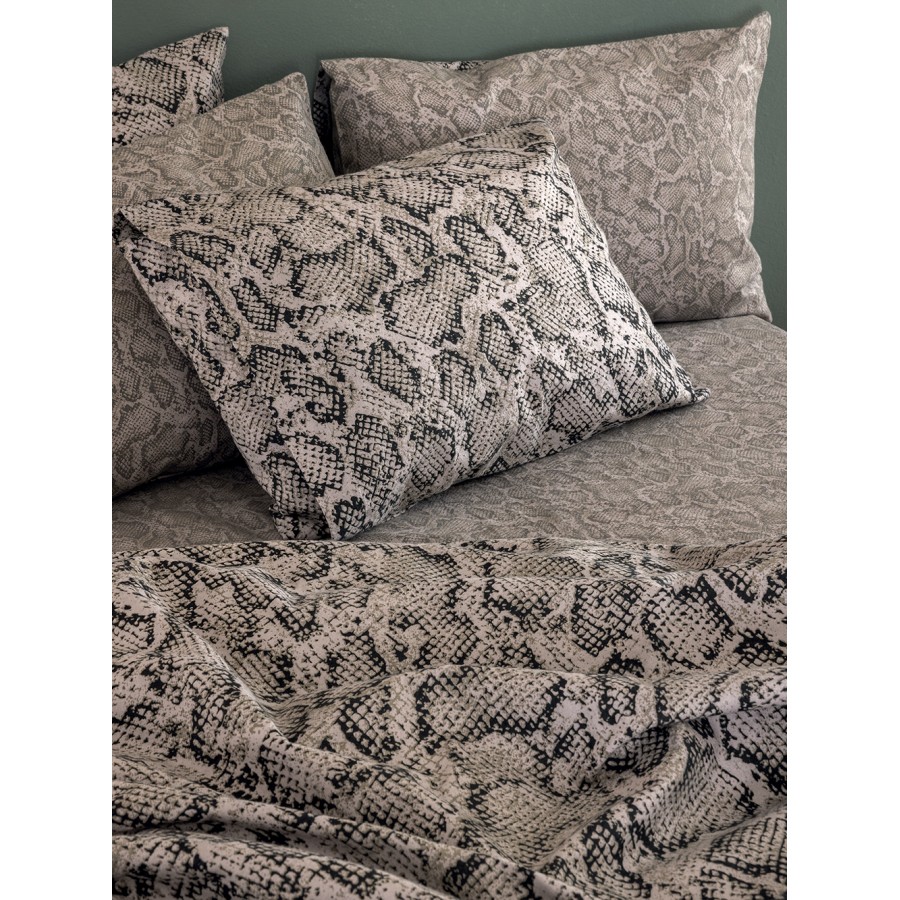 Σετ Παπλωματοθήκη Υπέρδιπλη Flannel Beauty FB0242 240X250 Palamaiki