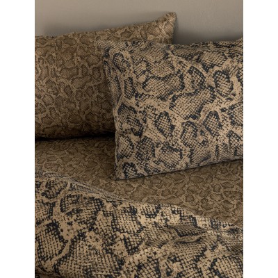 Σετ Παπλωματοθήκη Υπέρδιπλη Flannel Beauty FB0243 240X250 Palamaiki