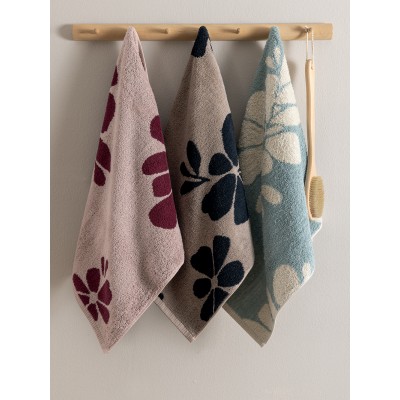 Σετ Πετσέτες Bath Collection Lou Sky 30X50 - 50X90 - 70X140 Palamaiki