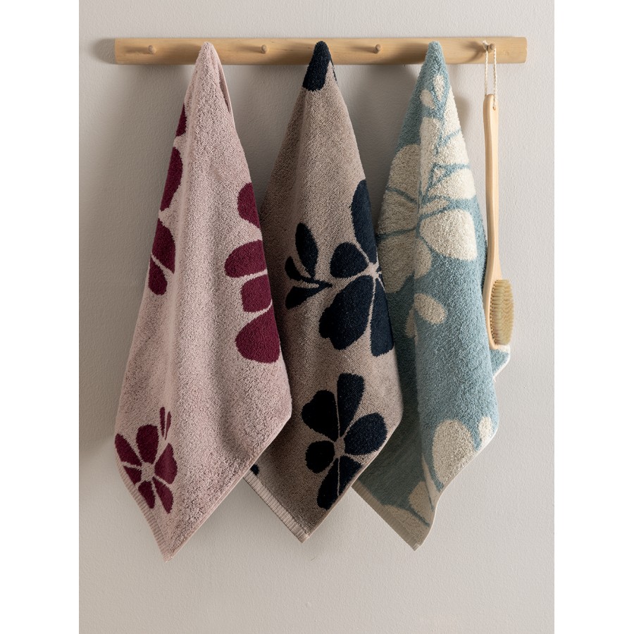 Σετ Πετσέτες Bath Collection Lou Sky 30X50 - 50X90 - 70X140 Palamaiki