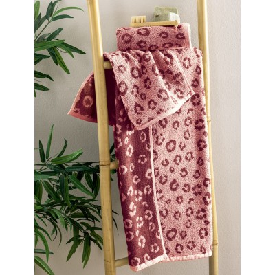 Σετ Πετσέτες Bath Collection Pam Rose 30X50 - 50X90 - 70X140 Palamaiki
