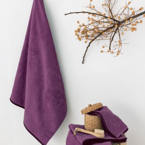 Σετ Πετσέτες Brooklyn Cherry 30X50 - 50X90 - 70X140 Palamaiki