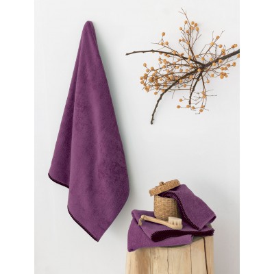 Σετ Πετσέτες Brooklyn Cherry 30X50 - 50X90 - 70X140 Palamaiki