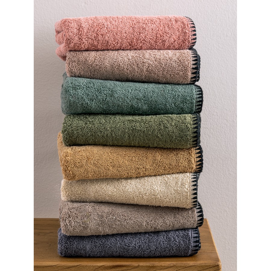 Σετ Πετσέτες Brooklyn Moka 30X50 - 50X90 - 70X140 Palamaiki