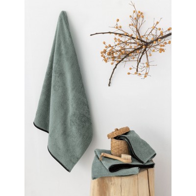 Σετ Πετσέτες Brooklyn Sage 30X50 - 50X90 - 70X140 Palamaiki