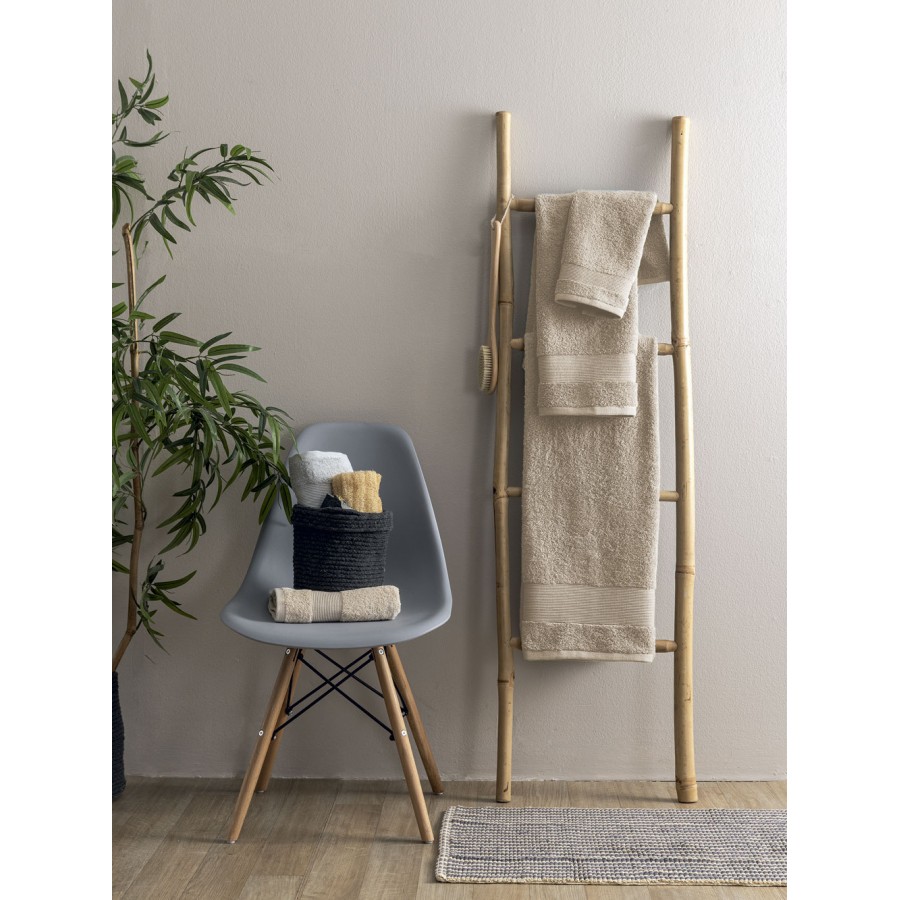 Σετ Πετσέτες Bath Collection Naya Fog 30X50 - 50X90 - 70X140 Palamaiki