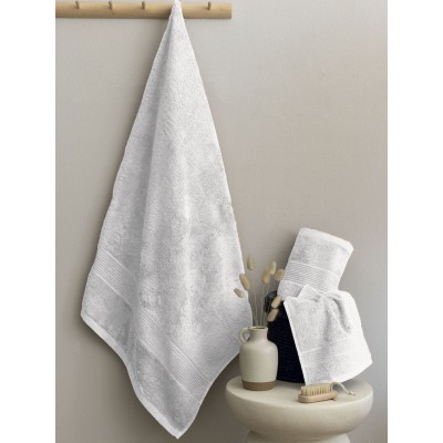 Σετ Πετσέτες Bath Collection Vins Λευκό 30X50 - 50X100 - 70X140 Palamaiki