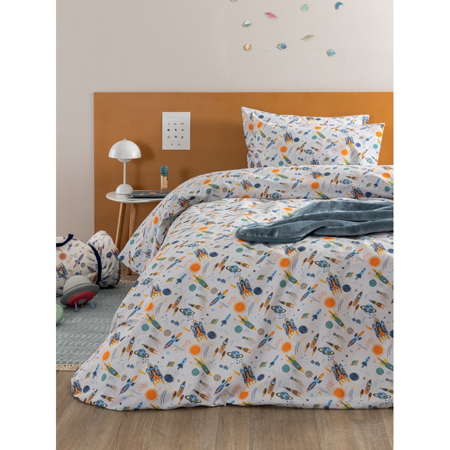 Σετ Σεντόνια Κούνιας Με λάστιχο My Kingdom Collection MK770 75X140+15 Palamaiki