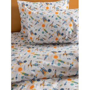 Σετ Σεντόνια Κούνιας Με λάστιχο My Kingdom Collection MK770 75X140+15 Palamaiki